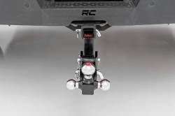 Rough Country Suspension Systems - Rough Country 2" Receiver Adjustable Multi-Ball Hitch Mount Black 99100 - Image 2