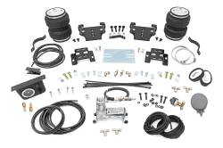 Rough Country Suspension Systems - Rough Country 10006C 0-6" Rear Air Spring Kit w/Compressor 01-10 Silv/Sra 2500HD - Image 1