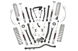 Rough Country Suspension Systems - Rough Country 68322 6" X-Series Lift Kit for 07-18 Jeep Wrangler JK 4DR 4WD - Image 1