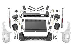 Rough Country Suspension Systems - Rough Country 4" Suspension Lift Kit 21-23 F150 Tremor 4WD 40730 - Image 1