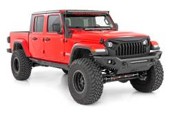 Rough Country Suspension Systems - Rough Country Heavy Duty Front Skidplate Bumper Black for Jeep JK/JL/JT 10635 - Image 2