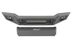 Rough Country Suspension Systems - Rough Country Heavy Duty Front Skidplate Bumper Black for Jeep JK/JL/JT 10635 - Image 6