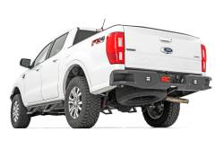 Rough Country Suspension Systems - Rough Country Heavy Duty Black Rear Bumper 19-24 Ford Ranger 10760 - Image 2