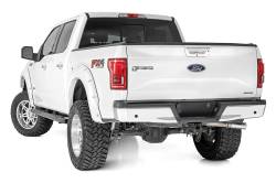 Rough Country Suspension Systems - Rough Country 4.5" Oval Tube Nerf Steps Black 15-24 F150 Crew 21005 - Image 4