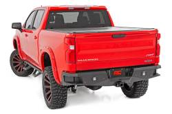 Rough Country Suspension Systems - Rough Country 10758 HD Black Rear Bumper for 19-26 Chevy Silverado 1500 - Image 3