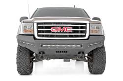 Rough Country Suspension Systems - Rough Country 10912 High Clearance Black Front Bumper 07-13 Sierra 1500 - Image 2