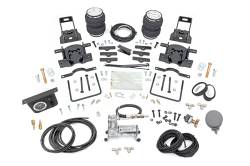 Rough Country Suspension Systems - Rough Country 10023C Rear Air Spring Kit w/Compressor for 05-16 F250/F350 SD - Image 1
