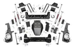 Rough Country Suspension Systems - Rough Country 10130A 7" NTD Suspension Lift 20-26 Silverado/Sierra 2500HD 4WD - Image 1