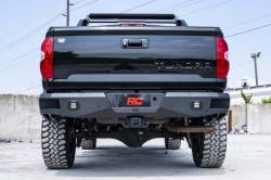 Rough Country Suspension Systems - Rough Country Heavy Duty Black Rear Bumper for 14-21 Toyota Tundra 10778 - Image 4