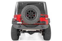 Rough Country Suspension Systems - Rough Country Rock Crawler Rear Bumper w/Tire Carrier for Wrangler JK 10594A - Image 3