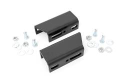 Rough Country Suspension Systems - Rough Country 1073 Front Sway Bar Drop Mount Kit for 3"-4" Lift for Jeep XJ - Image 1