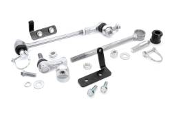 Rough Country Suspension Systems - Rough Country 1105 3" Lift Front Disconnect Sway Bar Links for 84-01 Cherokee XJ - Image 1