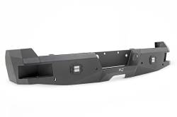 Rough Country Suspension Systems - Rough Country Heavy Duty Black Rear Bumper 17-22 Super Duty 10788 - Image 5