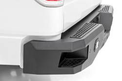 Rough Country Suspension Systems - Rough Country 10768 Heavy Duty Black Rear Bumper for 09-14 Ford F150 - Image 4