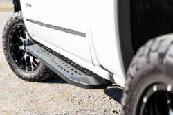 Rough Country Suspension Systems - Rough Country 44001 RPT2 Side Step Bars Black 07-18 Silverado/Sierra Crew - Image 5