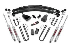 Rough Country Suspension Systems - Rough Country 4918230 4" Suspension Lift Kit for 82-85 Ford F350 4WD - Image 1