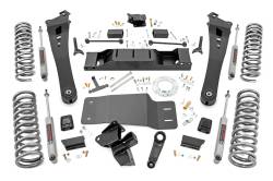 Rough Country Suspension Systems - Rough Country 38330 5" Non-AISIN Suspension Lift Kit for 19-24 RAM 2500 4WD - Image 1