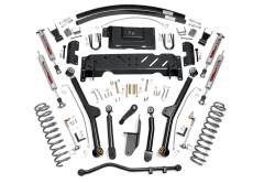 Rough Country Suspension Systems - Rough Country 61622 4.5" LA Lift Kit for 84-01 Jeep Cherokee XJ 4WD NP242 - Image 2