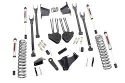 Rough Country Suspension Systems - Rough Country 59170 8" 4-Link V2 Lift Kit 05-07 F250/F350 Diesel 4WD w/RR Spring - Image 1