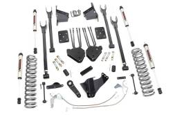 Rough Country Suspension Systems - Rough Country 59270 8" V2 4-Link Lift Kit for 08-10 Ford F250/F350 SD Diesel 4WD - Image 1