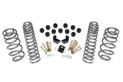 Rough Country Suspension Systems - Rough Country 647 3.75" Suspension Lift Kit Combo for 97-06 Wrangler TJ 4.0L 4WD - Image 1