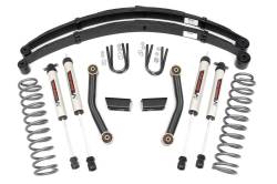 Rough Country Suspension Systems - Rough Country 630X70 3" Suspension Lift Kit for 84-01 Cherokee XJ w/RR Springs - Image 1