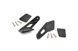 Rough Country Suspension Systems - Rough Country 70210 20" LED Light Bar Hood Mount Brackets for 97-06 Jeep TJ - Image 2