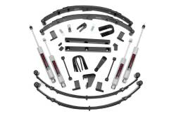Rough Country Suspension Systems - Rough Country 620N2 4" Lift Kit for 87-95 Jeep Wrangler YJ w/Power Steering - Image 1