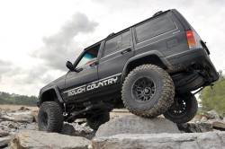Rough Country Suspension Systems - Rough Country 67222 6.5" Long-Arm Lift Kit for 84-01 Jeep Cherokee XJ NP231 - Image 5