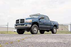 Rough Country Suspension Systems - Rough Country 70538A Upper Windshield 54" Curved Light Bar Mounts for 03-10 RAM - Image 3