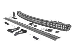 Rough Country Suspension Systems - Rough Country 70072 Windshield Mount 50" LED Light Bar Kit for 84-01 Cherokee XJ - Image 1
