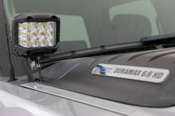 Rough Country Suspension Systems - Rough Country 71062 A-Pillar 3" LED Ditch Light Flood for 07-14 Silverado/Sierra - Image 4