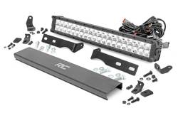 Rough Country Suspension Systems - Rough Country 70775 Bumper Mount 20" LED Light Bar Kit for 11-20 Grand C WK2 - Image 1