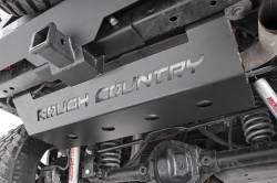 Rough Country Suspension Systems - Rough Country 779 Muffler Skid Plate Black for 07-18 Jeep Wrangler JK - Image 5