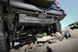 Rough Country Suspension Systems - Rough Country 779 Muffler Skid Plate Black for 07-18 Jeep Wrangler JK - Image 3
