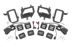 Rough Country Suspension Systems - Rough Country 70865 Dual 2" LED Pod Fog Light Kit-Combo for 15-17 Ford F150 - Image 1