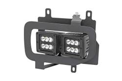 Rough Country Suspension Systems - Rough Country 70832 Dual 2" LED Pod Fog Light Kit-Spot for 15-17 Ford F150 - Image 2