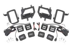 Rough Country Suspension Systems - Rough Country 70832 Dual 2" LED Pod Fog Light Kit-Spot for 15-17 Ford F150 - Image 1