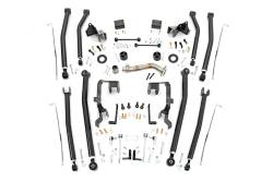 Rough Country Suspension Systems - Rough Country 78600U Long Arm Upgrade Kit 4"-6" Lift for 07-18 Jeep Wrangler JKU - Image 1