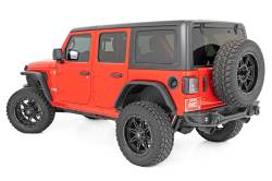 Rough Country Suspension Systems - Rough Country 99036 High Clearance Flat Fender Flares for 18-26 Jeep Wrangler JL - Image 5