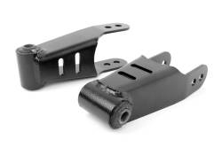 Rough Country Suspension Systems - Rough Country RC0502 1"-2" Lowering Leaf Spring Shackle Kit 04-13 F150 - Image 1