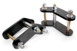 Rough Country Suspension Systems - Rough Country Rear Boomerang Shackles 1.25"-1.75" Lift for Jeep CJ/YJ RC0401 - Image 1