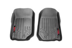 Rough Country Suspension Systems - Rough Country Front/Rear Floor Liners Black for Jeep Wrangler TJ M-60200 - Image 1