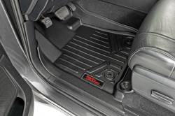 Rough Country Suspension Systems - Rough Country Front/Rear Floor Liners Black for 14-21 Tundra CrewMax M-71770 - Image 3