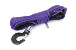 Rough Country Suspension Systems - Rough Country RS162 Synthetic Winch Rope 1/4" x 50' Purple - Image 1