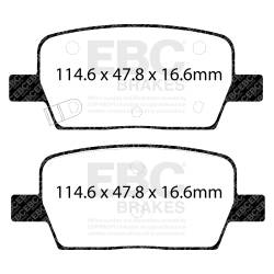 EBC Brakes - EBC Brakes DP53064NDX Bluestuff NDX Full Race Brake Pads for 15-22 Camaro CT6 - Image 3