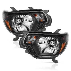 Anzo USA - Anzo USA 111395 Crystal Headlight Set for 12-15 Toyota Tacoma - Image 1