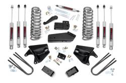 Rough Country Suspension Systems - Rough Country 46533 4" Suspension Lift Kit w/Shocks 80-96 Ford F150 4WD - Image 1