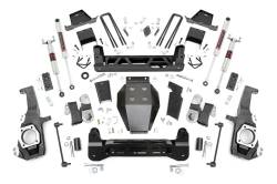 Rough Country Suspension Systems - Rough Country 10140 7" Suspension Lift Kit for 20-26 Silverado/Sierra 2500HD 4WD - Image 1