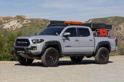 Rough Country Suspension Systems - Rough Country A-T11621 Defender Black Fender Flares for 16-23 Toyota Tacoma - Image 2